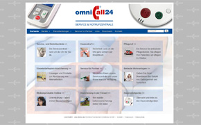 Website-Referenz Ebert und Partner: omniCall24 Notrufzentrale in Bad Tölz