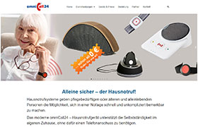 Website-Referenz Ebert und Partner: Notrufzentrale