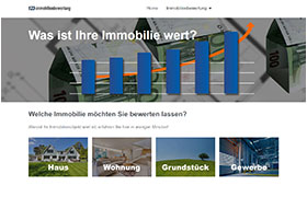 Website-Referenz Ebert und Partner: Immobilien-Bewertung