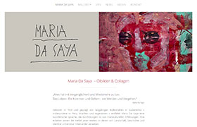 Website-Referenz Ebert und Partner: K�nstlerin/Malerin M�nchen